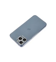 Newface Apple iPhone 11 Pro Max Shine Kamera Lens Koruma Cam - Gümüş