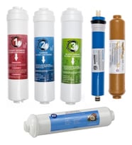 Kapalı Kasa Su Arıtma Cihazı Uyumlu 6'lı Filtre Seti Vontron Membranlı (Mineral Filtre)