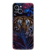 Reeder S23 Max Pro Kılıf Resimli Desenli Baskılı Silikon Flowers Tiger 1319