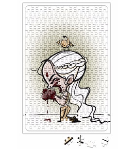 Khaleesi Eat Heart Puzzle 240 Parça Yapboz