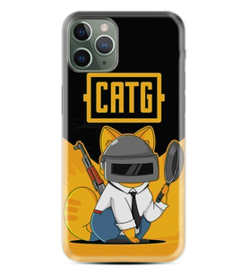 Apple iPhone 11 12 13 14 Pro Max Kılıf Desemli Silikon Cat G 1677