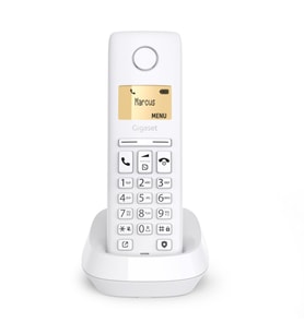 Gigaset Pure 100 Dect Telefon Beyaz