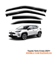 Toyota Yaris Cross Kromlu Cam Rüzgarlığı Niken 2021 Sonrası