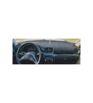 2000-2003 Modellerine Uygun Hyundai Accent Torpido Koruma Halısı Kenar Renk Siyah