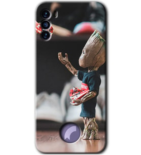 Reeder S19 Max Pro S Kılıf HD Desen Baskılı Arka Kapak - I am Groot