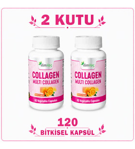 Collagen Multi Collagen 2 Kutu 120 Bitkisel Kapsül – Kolajen Takviye Edici Gıda