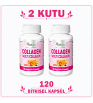 Collagen Multi Collagen 2 Kutu 120 Bitkisel Kapsül – Kolajen Takviye Edici Gıda
