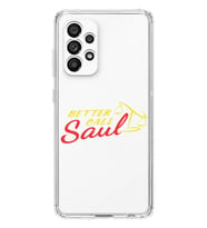 Samsung Galaxy A13 Uyumlu Better Call Saul Tasarımlı Şeffaf Telefon Kılıfı