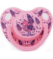 Hanymish HanymishRainbow Silikon Damaklı Emzik No: 3 Pembe
