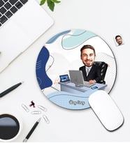 Kişiye Özel Karikatür Tasarımlı Mouse Pad 056