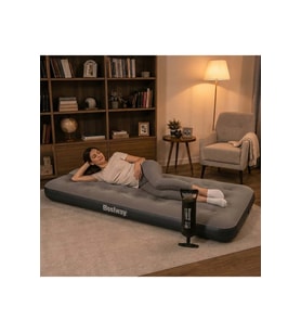 Bestway Single Tek Kişilik Şişme Yatak + El Pompası 185x76x22cm 671GY BW150