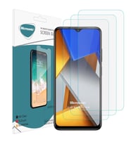 Microsonic Xiaomi Poco M4 Screen Protector Nano Glass Cam Ekran Koruyucu (3`lü Paket) (Renksiz)