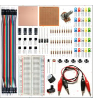 SET1 BREADBOARD TEMEL ELEKTRONİK EĞİTİM SETİ