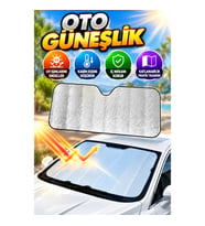 Katlanabilir Oto Ön Cam Güneşliği Isı ve Işık Yansıma Önleyici Honda Civic Peugeot 3008 Volkswagen P