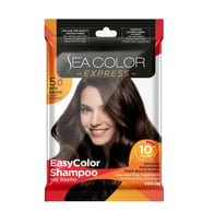 Sea color express Amonyaksız şampuan saç boyası 30 ml 5.0 numara Açık Kahve