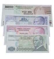 6. 7. Emisyon Koleksiyon Kağıt Paralar. Koleksiyon Başlangıç Setleri.