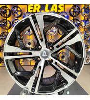 4 Adet BKY-1206 7*17 4*108 ET28 65.1 BLACK MACK JANT (Takım)