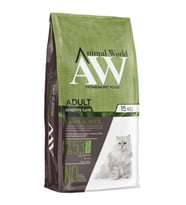 Animal World Kuzu Etli Kedi Maması 1,5 Kg