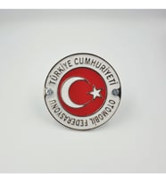 Türkiye Otomobil Federasyonu Döküm Vidalı Panjur Arması (459701633)
