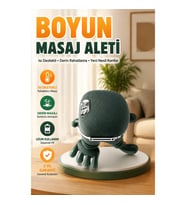 Kablosuz Isı Destekli Boyun Masaj Aleti Derin Rahatlama Konforu