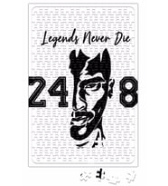 Kobe Bryant Legend Never Die Puzzle 240 Parça Yapboz