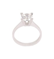 Cigold Taşlı Yüzük 14 Ayar Altın 3.20 Gr OA-C11501039161 (Beyaz)