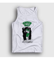 Presmono Unisex Beyaz Burnout Green Day Atlet 395787tt
