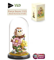 Panlos Yko Serisi Dekoratif ve Koleksiyonluk Baykuş Modeli 1123 Parça Yapım Seti -FFP1280