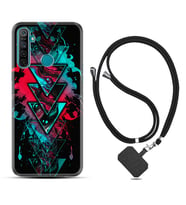 Realme 5i 5 Pro 6i 7 Pro 8 Kılıf Boyun Askılı Silikon Down 1719