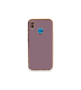 Huawei P20 Lite Kılıf Volet Silikon - Mor