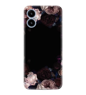 X5 Kılıf Resimli Desenli Silikon Platinium Series Dark Flowers 1906