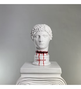 Hermes 'Cut Throat' Dekoratif Heykel, Pop Art Roma Yunan Heykelleri