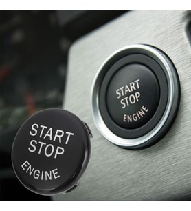 Bmw E60 E90 E84 E70 E71 E72 Start Stop Düğme Kapağı Siyah