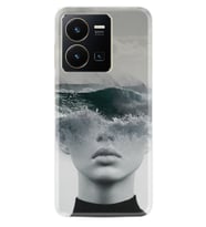 Vivo Y35 Kılıf Resimli Desenli Baskılı Silikon Mistic Woman 1361