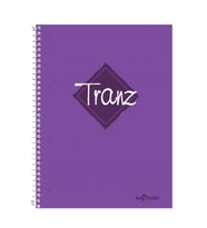 A5 Defter Çizgili 200 syf Mor Tranz