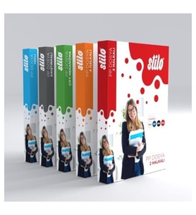 Stilo 4 Halkalı Klasör Şeffaf - 3 adet