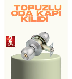 Kolay Montajlı Modern Tasarım Topuzlu Kilit