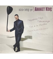 (Müzik CD sidir Plak Değildir) CD Ahmet Koç Sözün Bittiği Yer CD