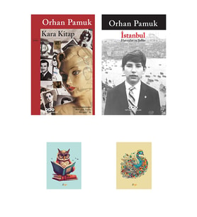 Orhan Pamuk - Istanbul 9789750807169 - Kara Kitap 9789750826139 - Not Defterli Seti (Renksiz)