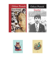 Orhan Pamuk - Istanbul 9789750807169 - Kara Kitap 9789750826139 - Not Defterli Seti (Renksiz)