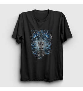 Presmono Unisex Siyah Skulls Apocalyptica T-Shirt 388097tt
