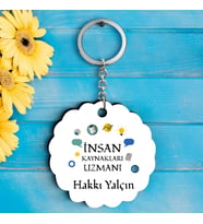 İnsan Kaynakları Uzmanlarına Özel İsimli Anahtarlık