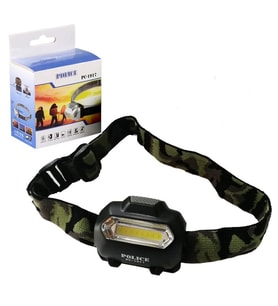 PC-1917 COB 3xAAA Pilli Led Kafa Feneri