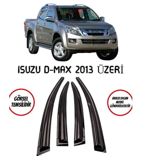 Balp Isuzu D-Max Cam Rüzgarlığı 4lü 2013 ve Üzeri