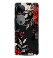 Vivo V40 5G Kılıf Boutique Baskılı Resimli Non Flowers Pcode -001
