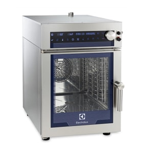 Electrolux Professional Kompakt, Elektrikli Konveksiyon Fırın, 6gn1/1, Direkt Buharlı Ve 11 Kademeli Nem Ayarı, Otomatik Temizleme Fonksiyonu Dahil, Soldan Menteşeli Kapı ECD061WL
