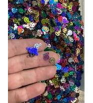 1 CM 20 GR DELİKLİ GÜLEN SURAT  KOLYE TAKI YAZMA OYA EŞARP HALHAL BONCUK PUL