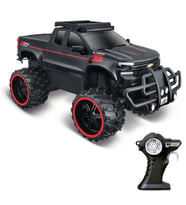 Maisto 1/16 2019 Chevrolet Silverado Kumandalı Araba Siyah