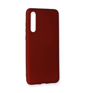 Huawei P20 Pro Kılıf First Silikon - Bordo