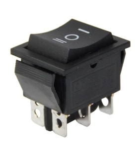 LOCKWAY IC-108 Geniş Işıksız  Anahtar 6P  10 Adet